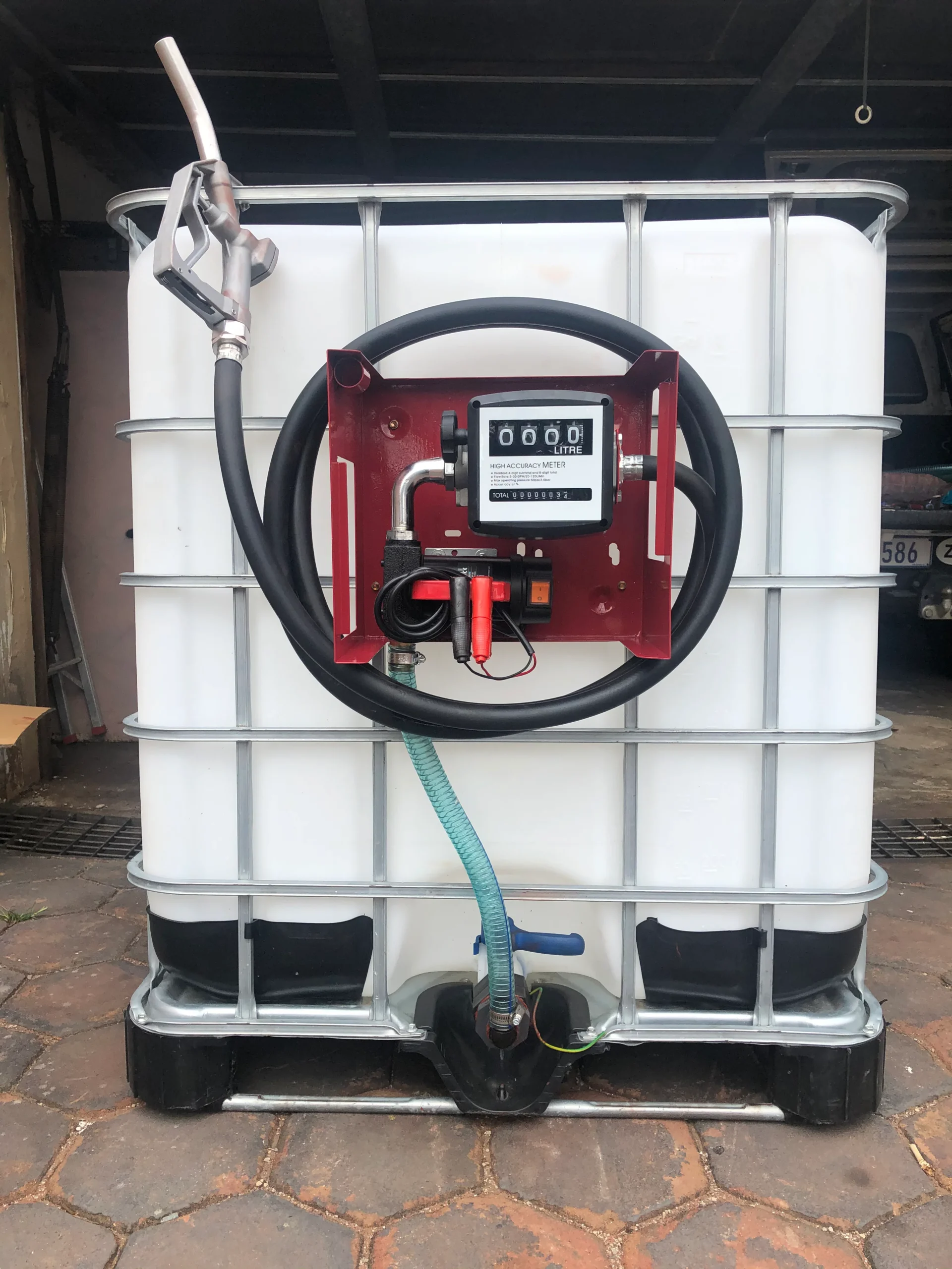 1000L 12V 40l/min Diesel bowser for sale in South Africa - SME Warehousing Solution