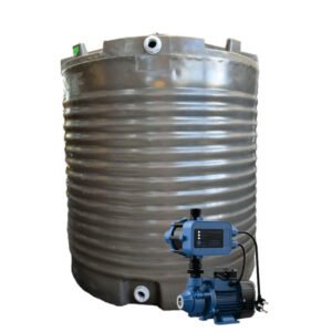 2200l Water tank and 0.37kw Peripheral Econo Booster pump Combo