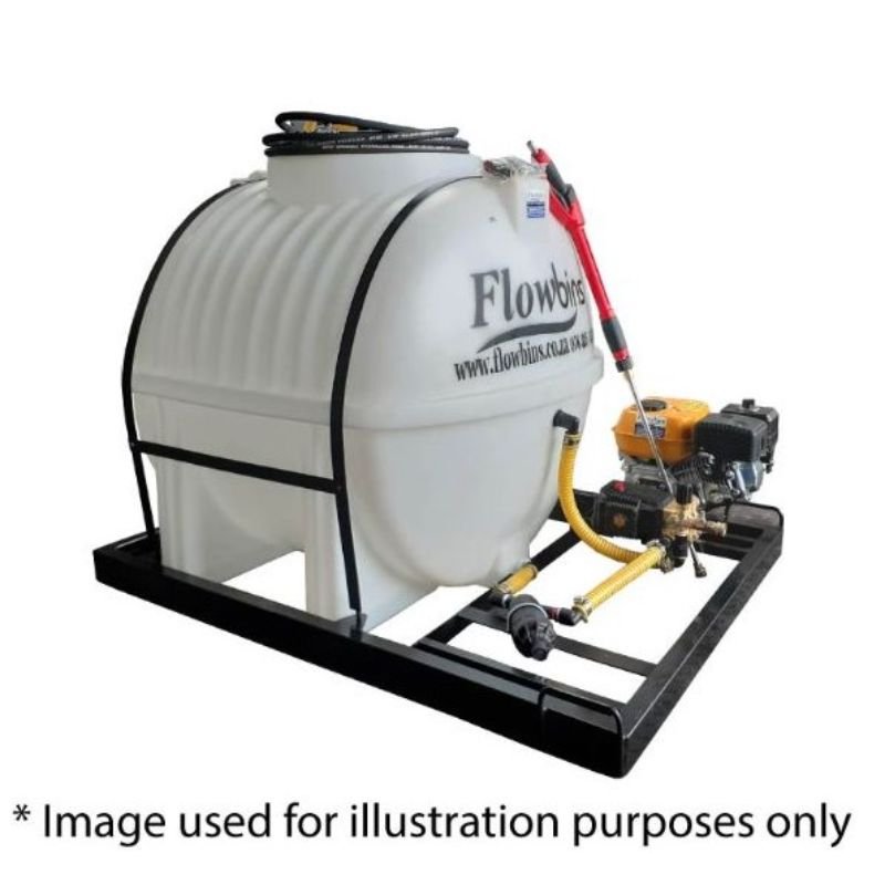 650l Mobile High Pressure Washer 2.2kw-220v-100bar