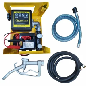70lpm Diesel Pump Kit 12v with manual nozzle in Pump case for sale in South Africa - SME Warehousing Solutions