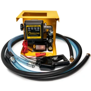 70lpm Diesel Pump Kit 12v with auto stop nozzle in Pump case for sale in South Africa - SME Warehousing Solutions