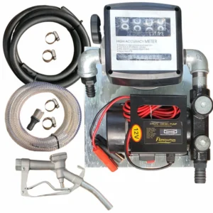 70lt – 12v Diesel pump kit – Fully assembled on wall-mount plate for sale in South Africa - SME Warehousing Solutions