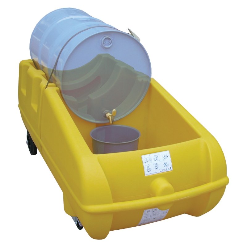 Bunded Drum Trolley 250 Litre Capacity for sale in South Africa – SME Warehousing Solution