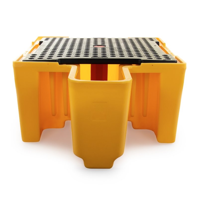 Single IBC Spill Containment Pallet With Integrated Dispensing Area (1120L Capacity) for sale in South Africa – SME Warehousing Solution