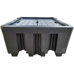 Spill Cage - Polyethylene 1100l with removable deck