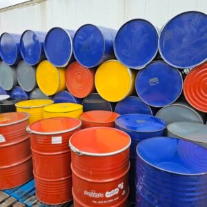 Used 210 Litre Open Top Steel Drum With Coated Interior for sale in South Africa – SME Warehousing Solutions