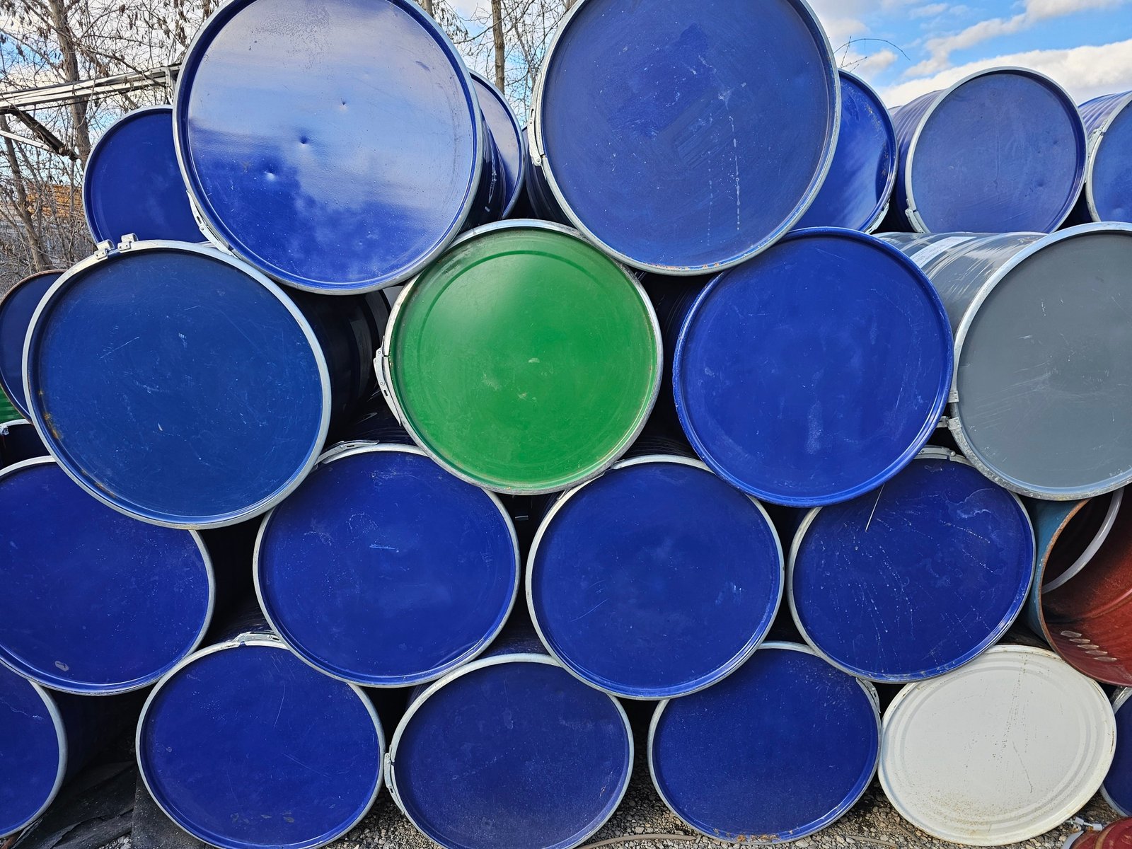 Used 210 Litre Open Top Steel Drum With Plain Interior for sale in South Africa – SME Warehousing Solution