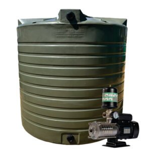 15 000l Water tank and 1.5kw Intelli VSD Booster pump