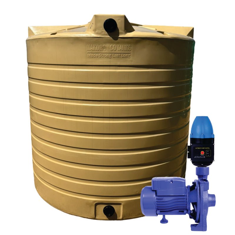 2500l Water tank and 0.55kw Monoblock Water Pump & Controller