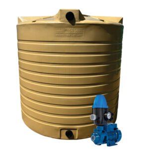 2500l Water tank and 0.75kw Peripheral Water Pump & Controller