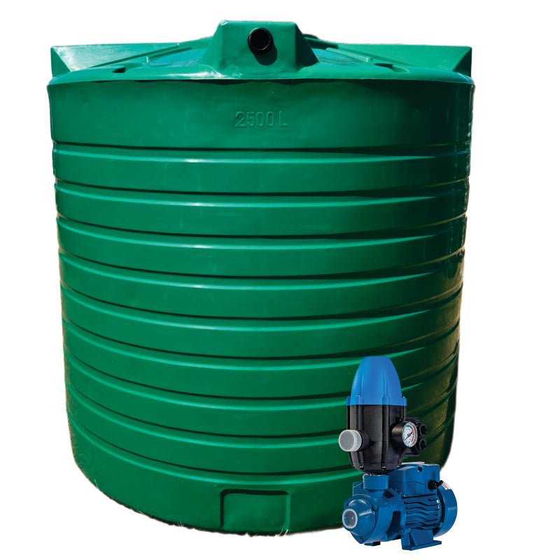 15 000l Water tank and 0.37kw Peripheral Water Pump & Controller