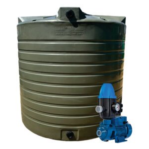2500l Water tank and 0.37kw Peripheral Water Pump & Controller