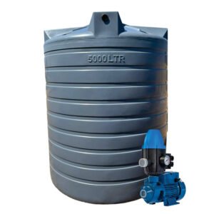 15 000l Water tank and 0.75kw Peripheral Water Pump & Controller