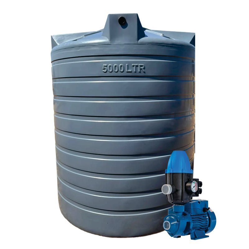 5000l Water tank and 0.37kw Peripheral Water Pump & Controller