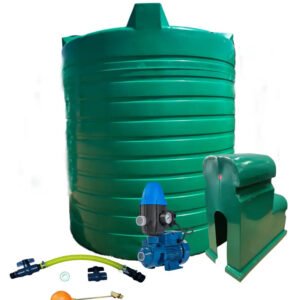 Water tank Combo Executive: 2500l Water tank & 0.37kw Peripheral Water Pump