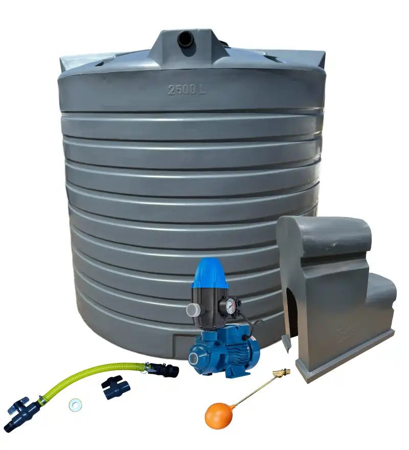 Water tank Combo Executive: 15 000l Water tank & 0.37kw Peripheral Water Pump