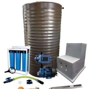 Water tank Combo Full House: 1200l slim tank & 0.37kw Econo Peripheral Water Pump