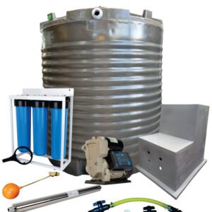 Water tank Combo Full House: 2200l Water tank & VSP 1.5KW Booster Pump System (with VSD)