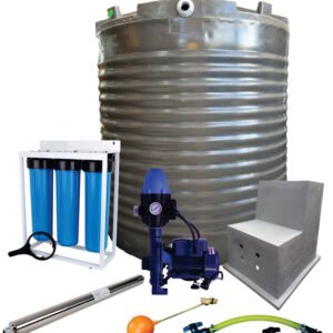 Water tank Combo Full House 2200l Water tank & 1.1kw Monoblock Water Pump kit