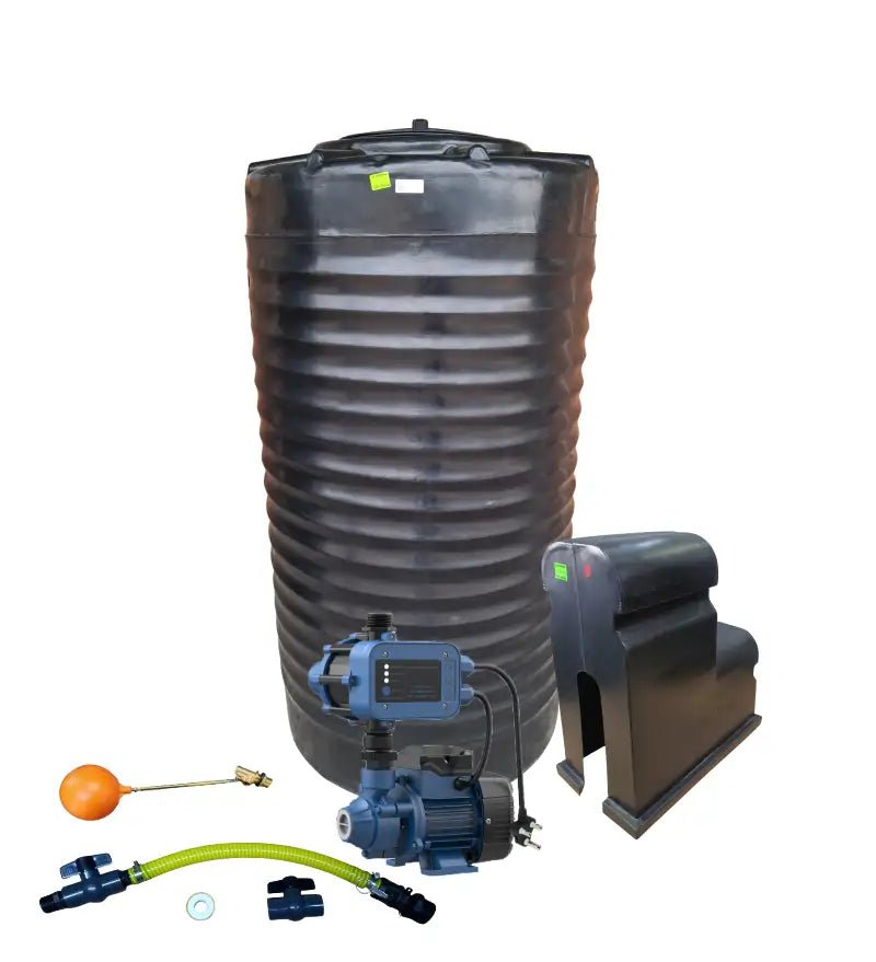Water tank Combo Executive: 1200l slim tank & 0.37kw Econo Peripheral Water Pump