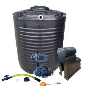 Water tank Combo Executive: 2200l Water tank & 0.37kw Econo Peripheral Water Pump
