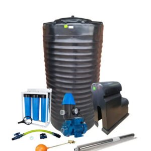Water tank Combo Full House: 1200l slim tank & 0.37kw Peripheral Water Pump