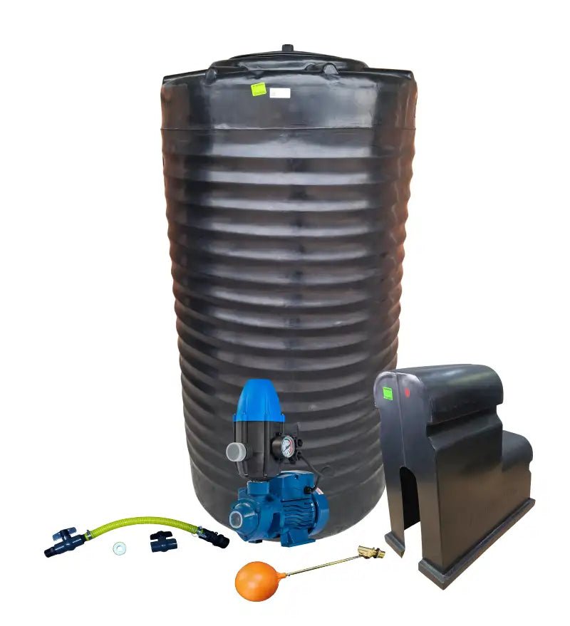 Water tank Combo Executive: 1000l slim tank & 0.75kw Peripheral Water Pump