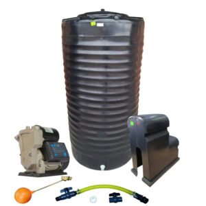 Water tank Combo Executive: 1000l Slim tank & VSP 1.5KW Booster Pump System (with VSD)