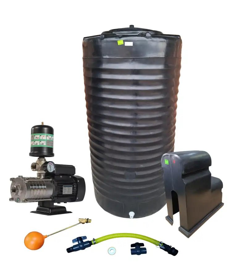 Water tank Combo Executive: 1000l Water tank & 1.5kw Intelli VSD Booster pump