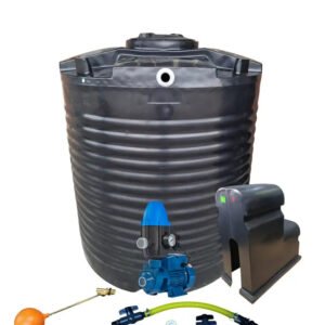 Water tank Combo Executive: 2200l tank & 0.75kw Peripheral Water Pump
