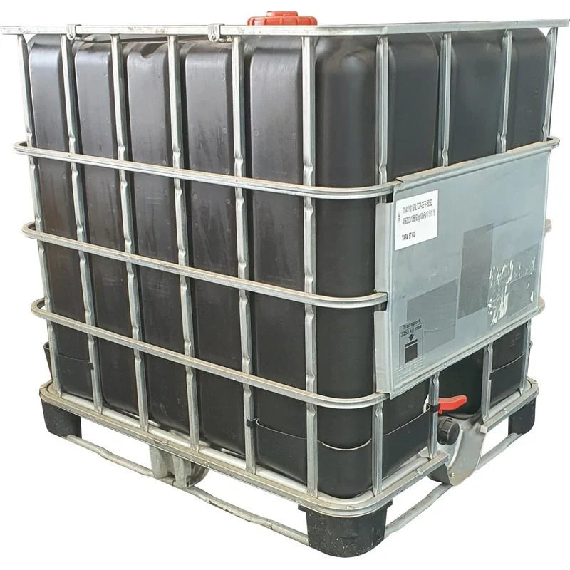 As new 1000l Flowbin tank black (C185B) Chemical grade for sale in South Africa - SME Warehousing Solutions