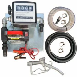 40lt – 12v Diesel Pump Kit – Fully assembled on wall-mount plate for sale in South Africa - SME Warehousing Solutions