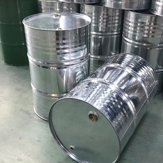 New 210 Litre Close Top Galvanised Steel Drum for sale in South Africa – SME Warehousing Solution
