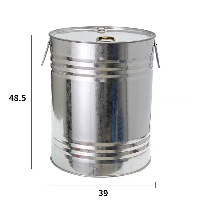 New 100 Litre Open Top Galvanised Steel Drum for sale in South Africa – SME Warehousing Solution