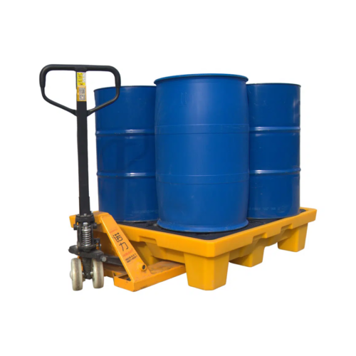 Plastic Spill Pallet for Four Drums for sale in South Africa - SME Warehousing Solution