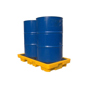 Plastic Spill Pallet for Two Drums for sale in South Africa - SME Warehousing Solutions