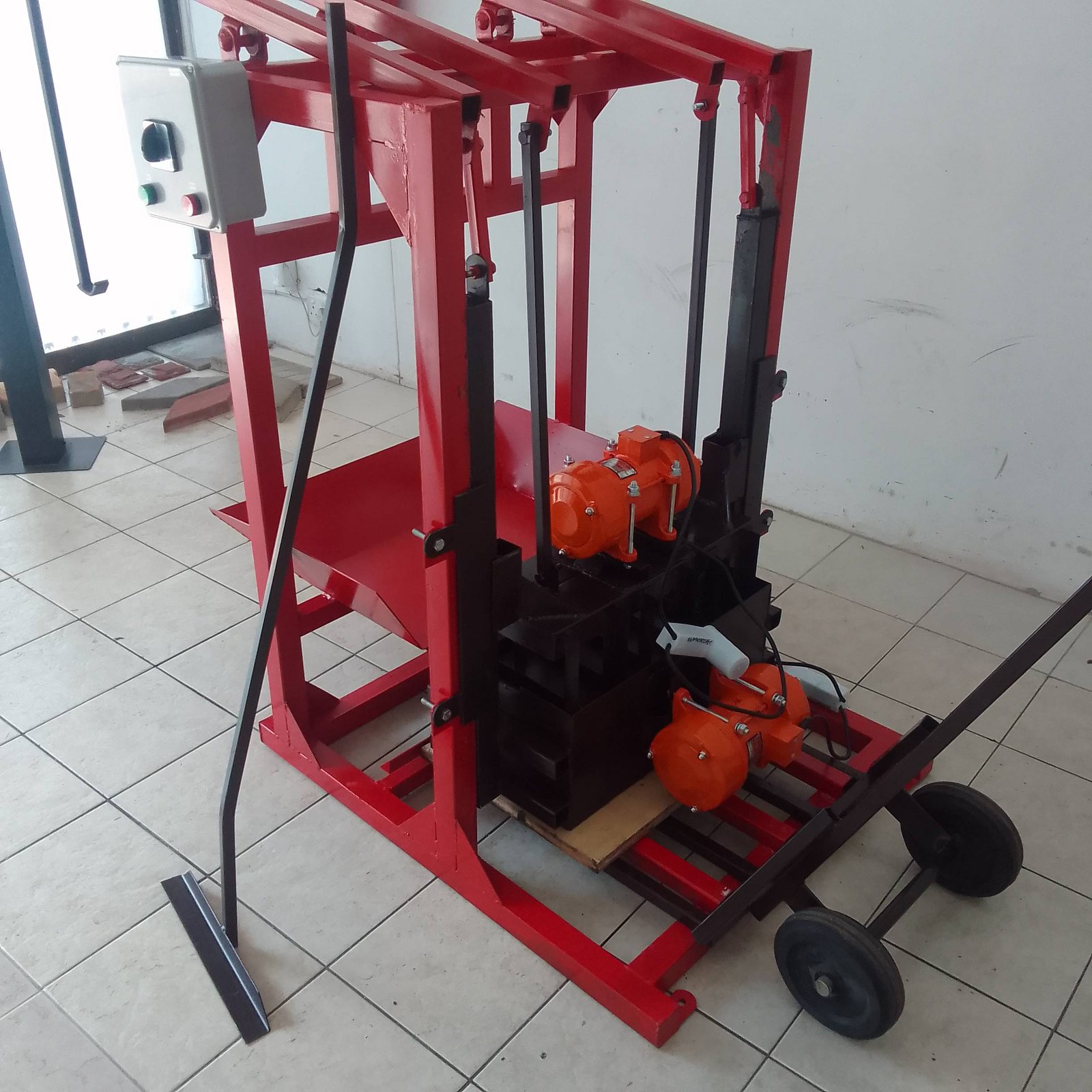 Power Electric Static Brick Making Machine for sale in South Africa - SME Warehousing Solution