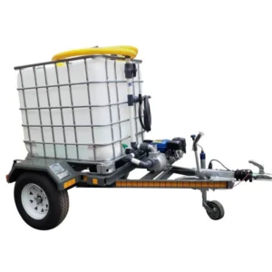 1000l Water Bowser trailer 2.8bar-1-outlet Flowbin braked for sale in South Africa - SME Warehousing Solutions