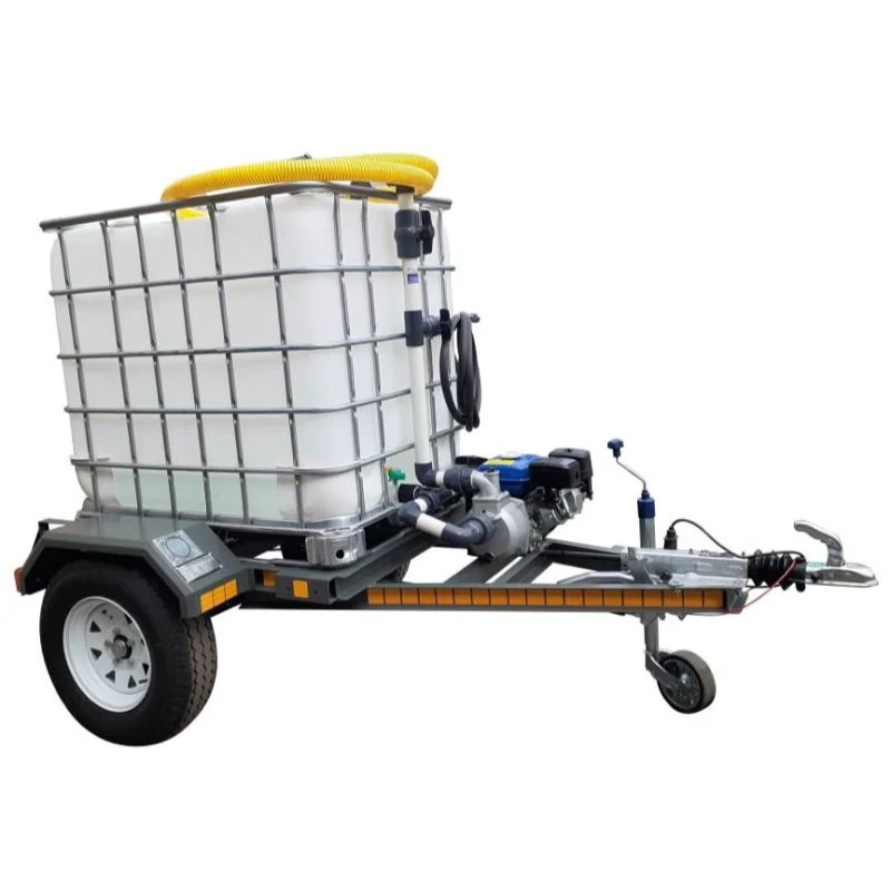 1000l Water bowser trailer 2.8bar-1-outlet Flowbin unbraked for sale in South Africa - SME Warehousing Solution