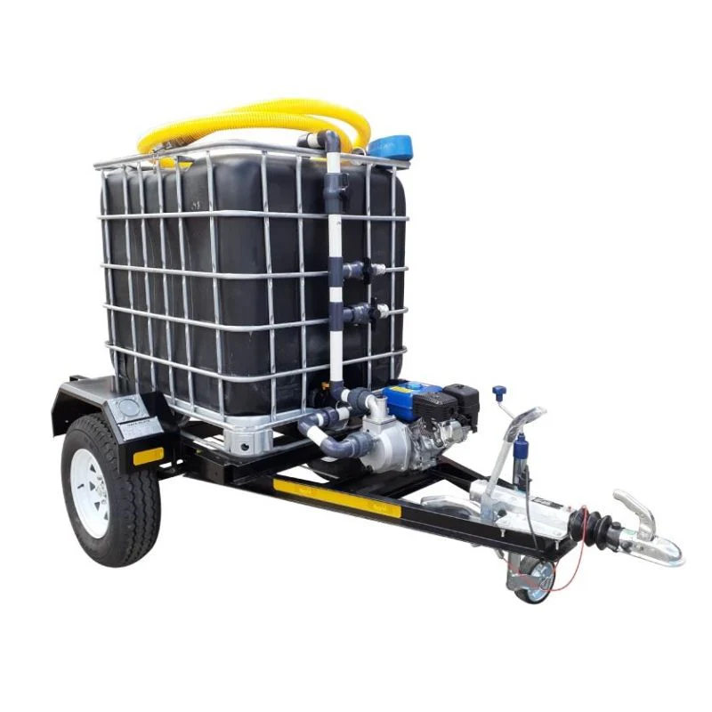 1000l Water Bowser trailer 2.8bar-exec Flowbin braked for sale in South Africa - SME Warehousing Solution