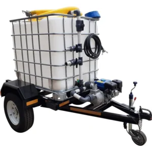1000l Water Bowser trailer 2.8bar-exec Flowbin unbraked for sale in South Africa - SME Warehousing Solutions